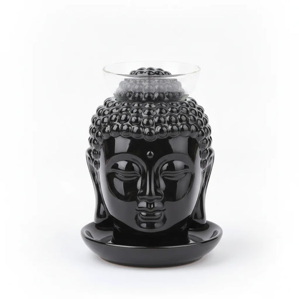 Brûleur Céramique Tête de Bouddha - Aromathérapie & Encens