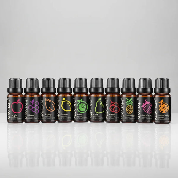 Huiles Parfumées MAYJAM 10ml - Collection Fruitée Naturelle