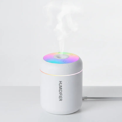 Mini Humidificateur USB Aromathérapie & Lumière Ambiante
