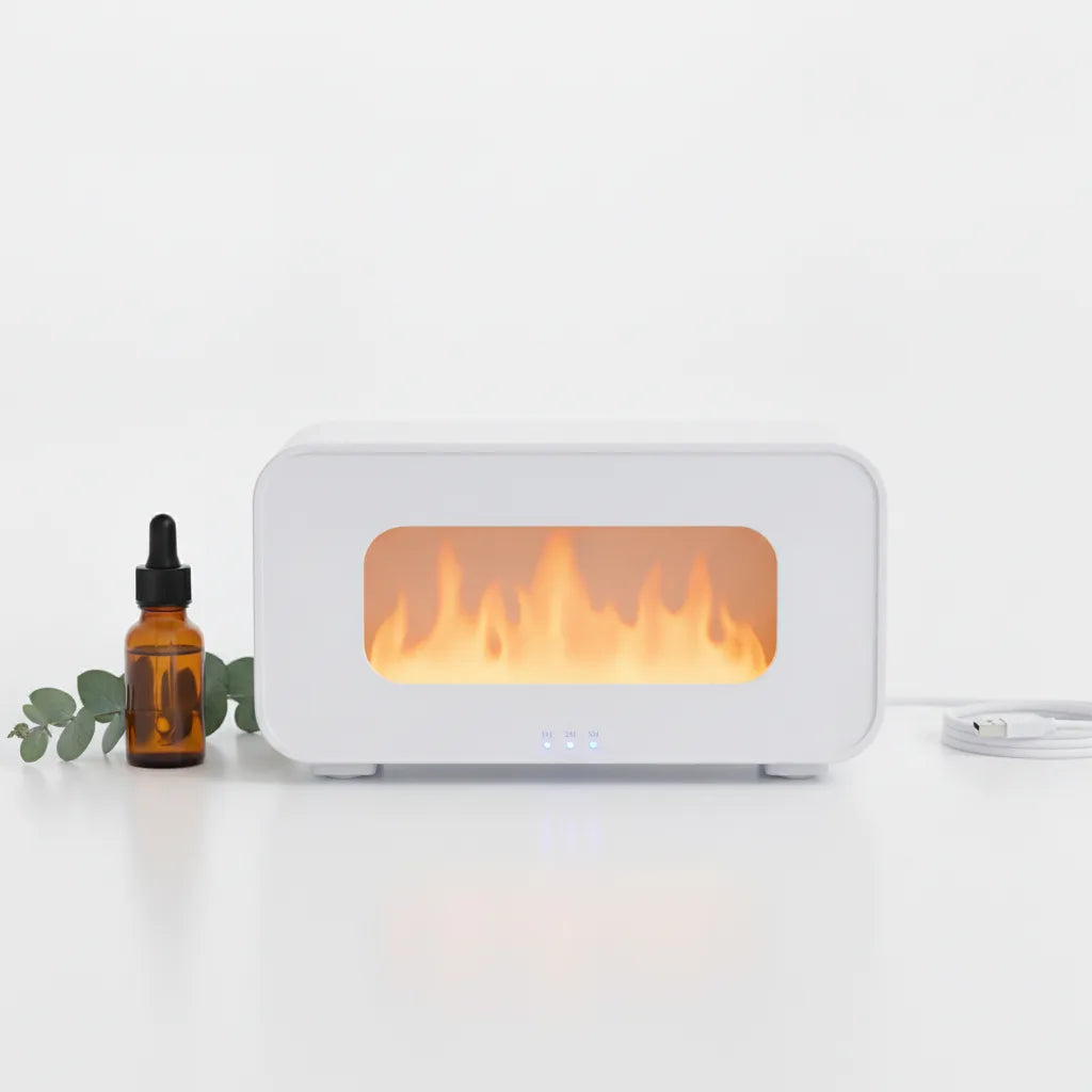 Mini Diffuseur Flamme USB : Ambiance & Bien-être