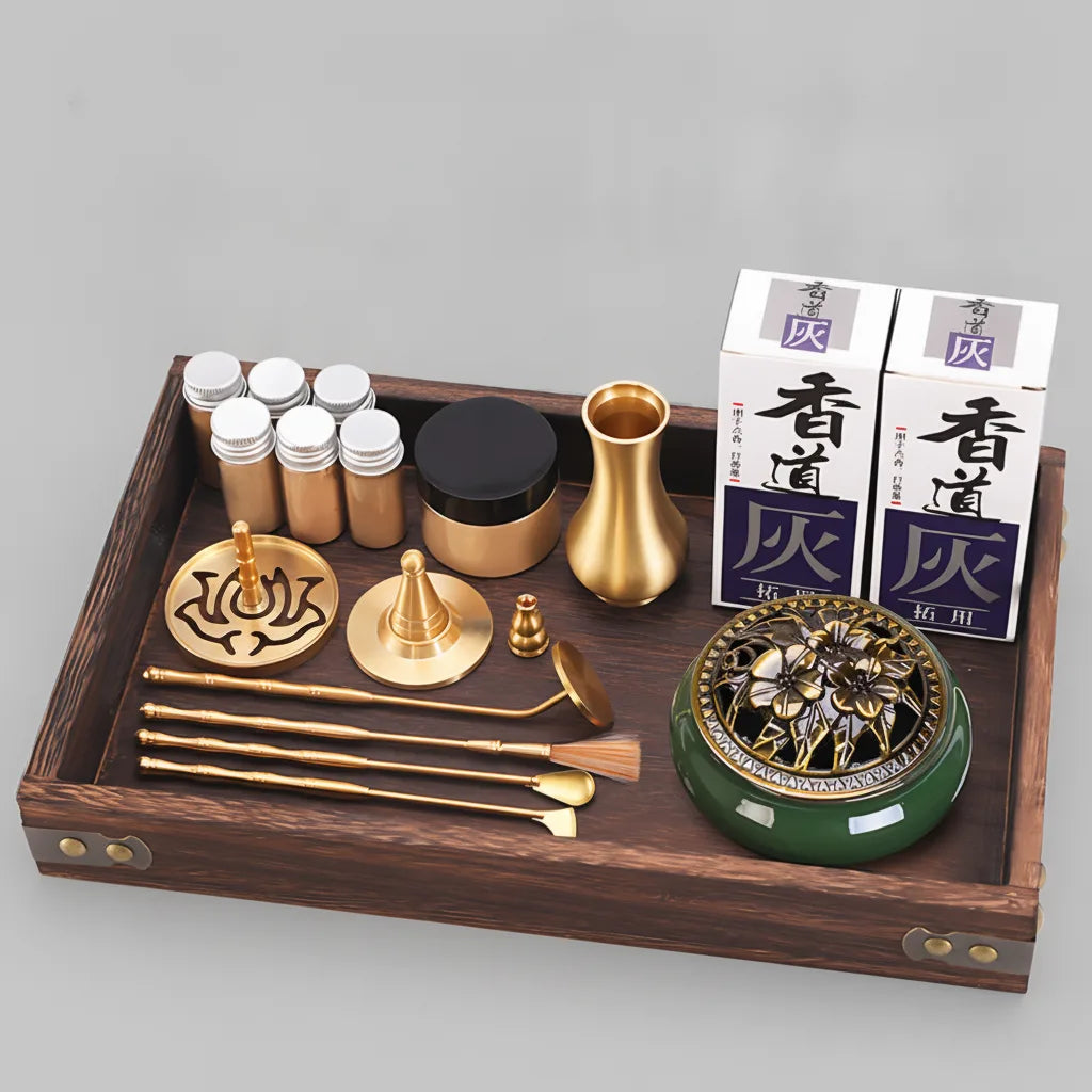 Kit DIY Brûleur d'Encens Laiton Zen