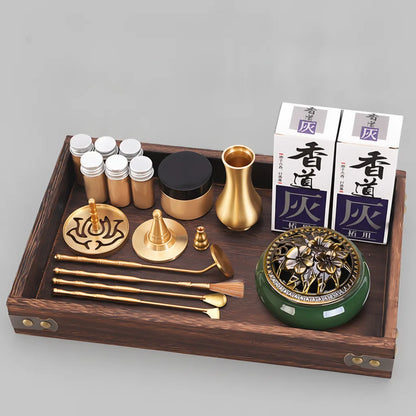 Kit DIY Brûleur d'Encens Laiton Zen