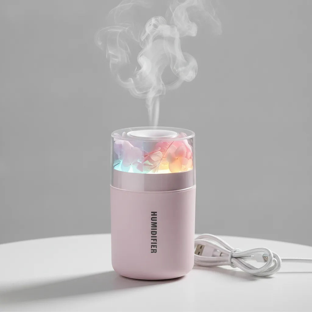 Mini Humidificateur & Diffuseur d'Arômes USB