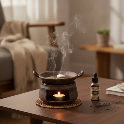 Brûleur Aromathérapie Céramique Multifonction