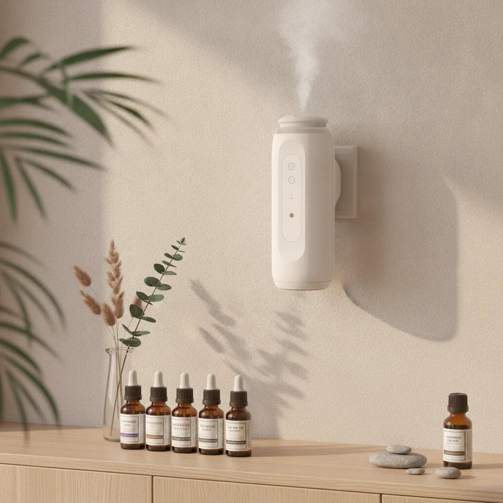 Diffuseur Huiles Essentielles Bluetooth Mural
