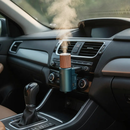Diffiseur d'air voiture aspect bois
