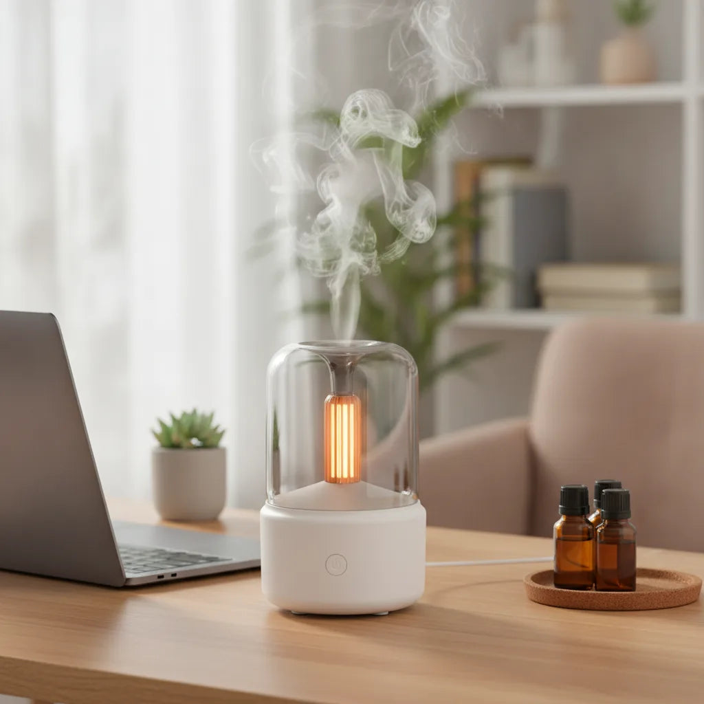 Diffuser Arôme Vintage USB Veilleuse