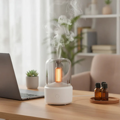 Diffuser Arôme Vintage USB Veilleuse