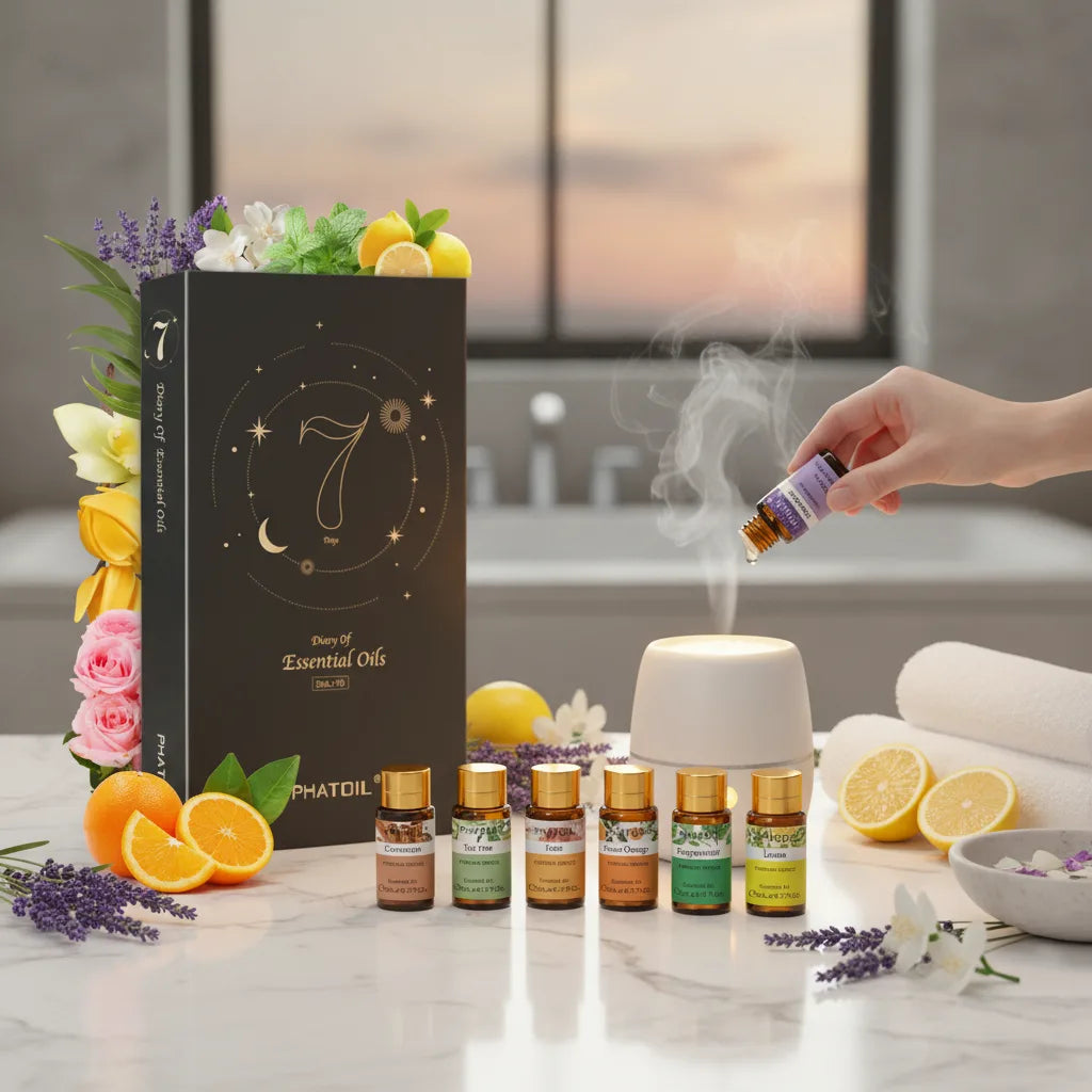 Coffret 15 Huiles Essentielles PHATOIL - Aromathérapie & Bien-être