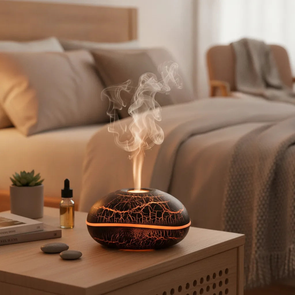 Humidificateur Flamme Aromatique : Ambiance & Bien-être