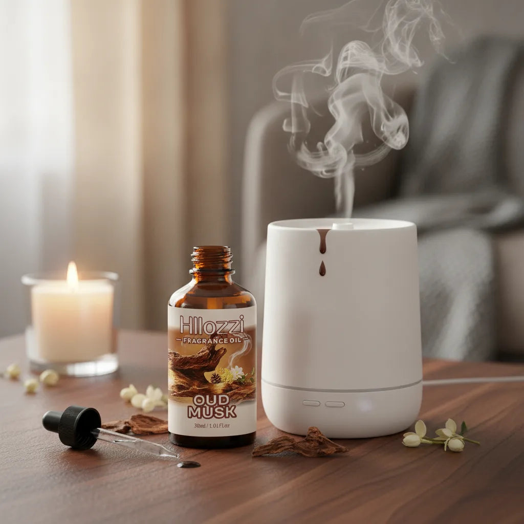 Huiles Essentielles Oud & Musc : Fraîcheur Naturelle