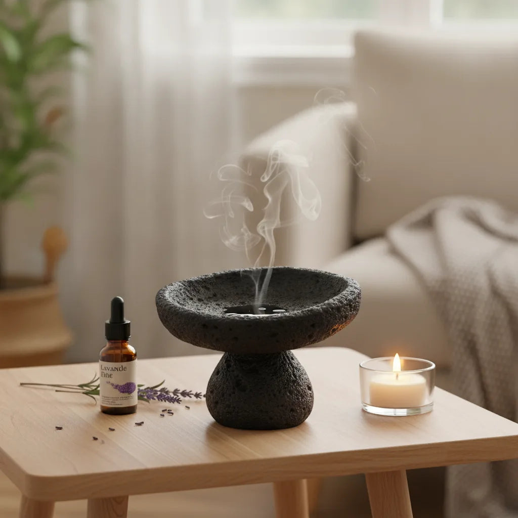 Diffuseur Huiles Essentielles Pierre Naturelle Élégant