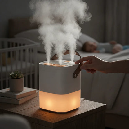 Humidificateur d'air 1.8L Triple Buse Silencieux