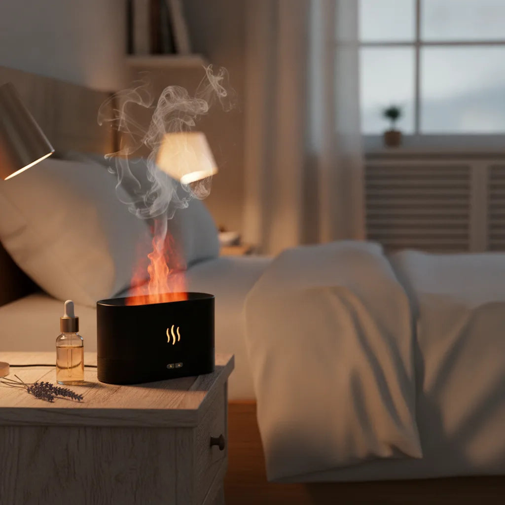 Diffuseur Arôme Flamme USB Ambiance Relaxante