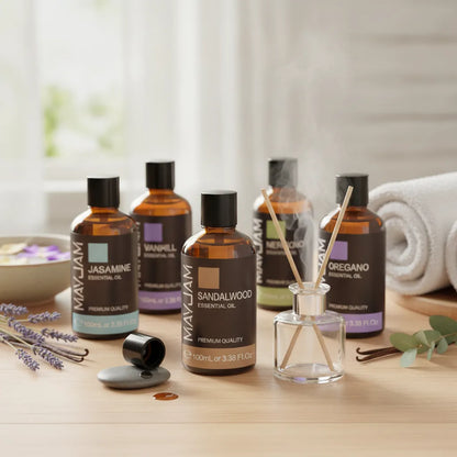 Huiles Essentielles MAYJAM 100ml : Pureté & Bien-être