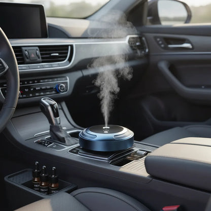 Diffuseur Intelligent Voiture : Aromathérapie & Humidificateur