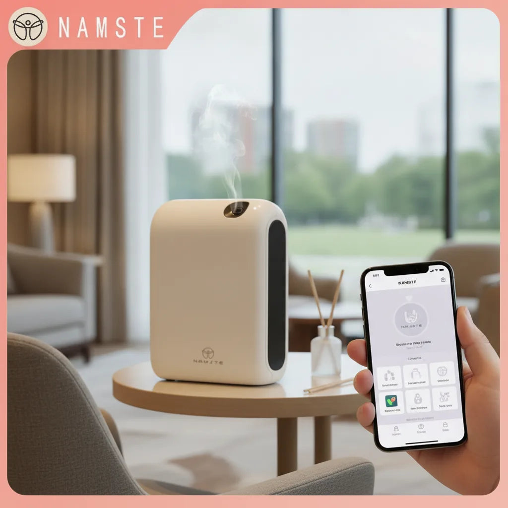 Diffuseur Arômes Bluetooth Connecté & Désodorisant