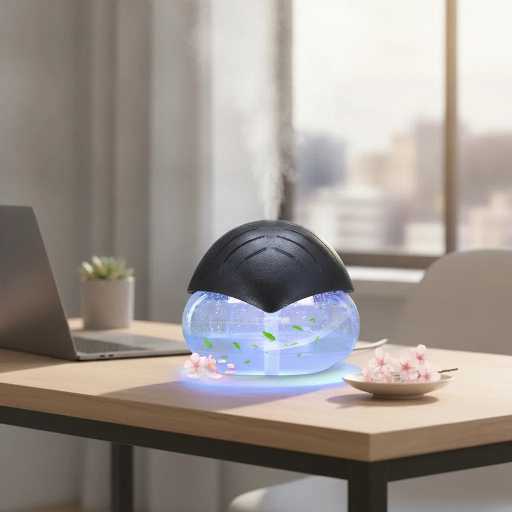 Purificateur d'air & Diffuseur d'arômes 2-en-1