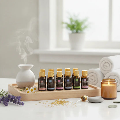 Coffret 20 Huiles Essentielles MAYJAM - Ambiance & Bien-être