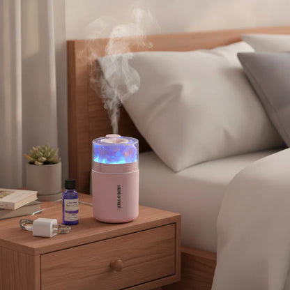 Mini Humidificateur & Diffuseur d'Arômes USB