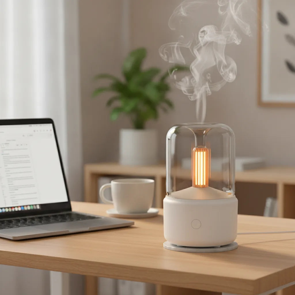 Diffuser Arôme Vintage USB Veilleuse
