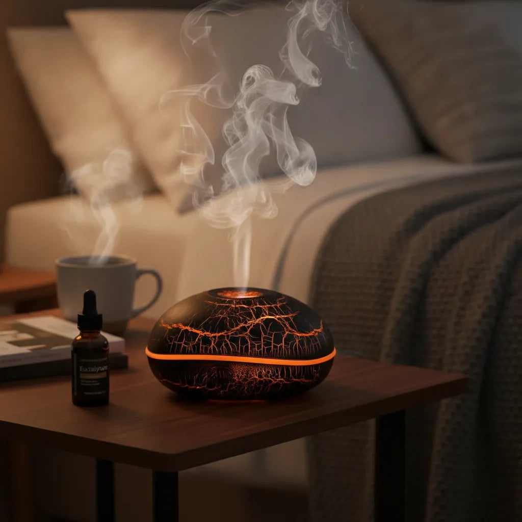 Humidificateur Flamme Aromatique : Ambiance & Bien-être