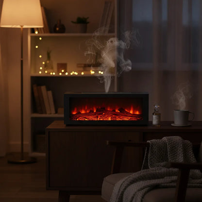 Humidificateur Cheminée LED Ambiance Flamme