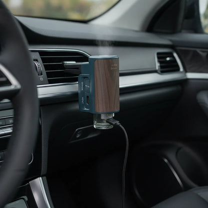Diffiseur d'air voiture aspect bois