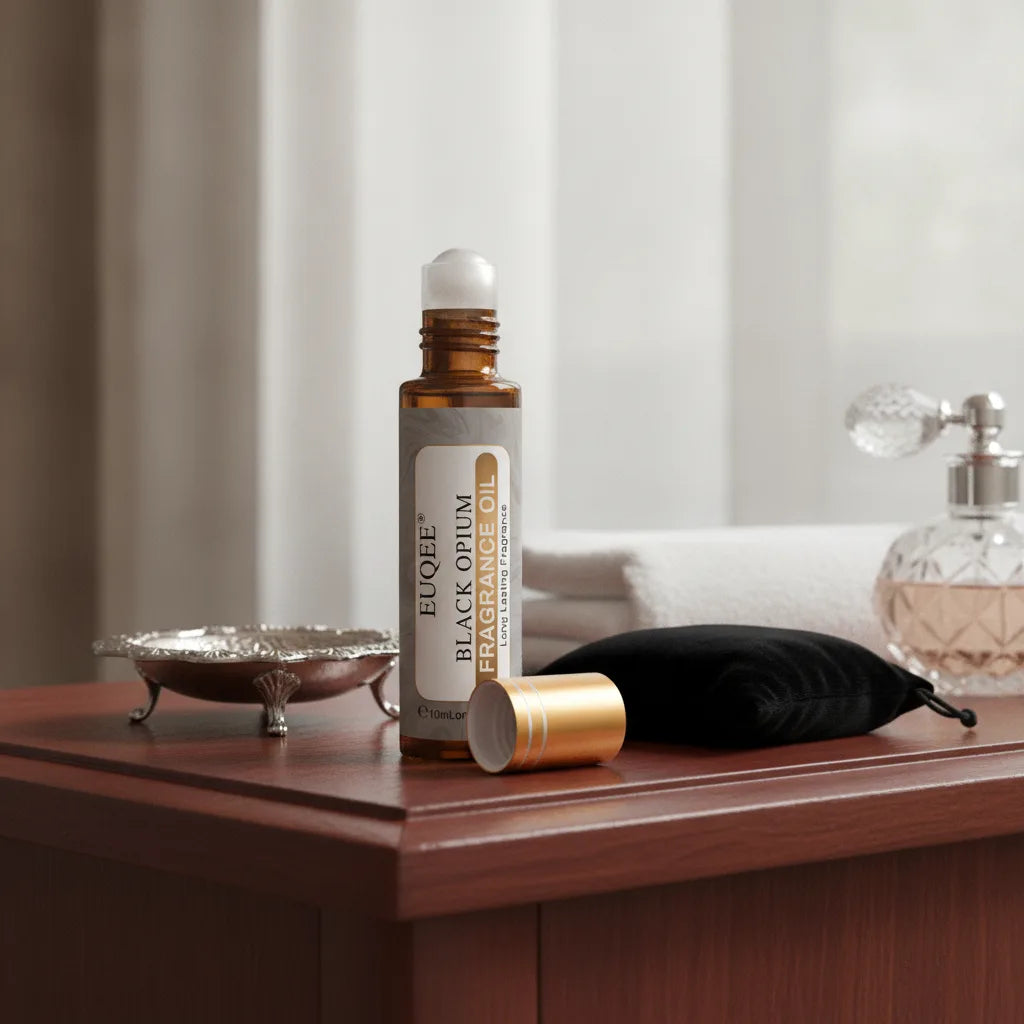 EUQEE : Trio Huiles Parfumées Roll-On Voyage