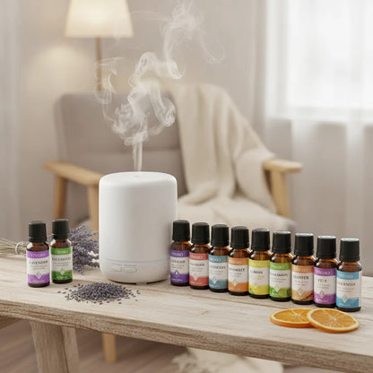Collection 17 Huiles Essentielles 10ml pour Diffuseur