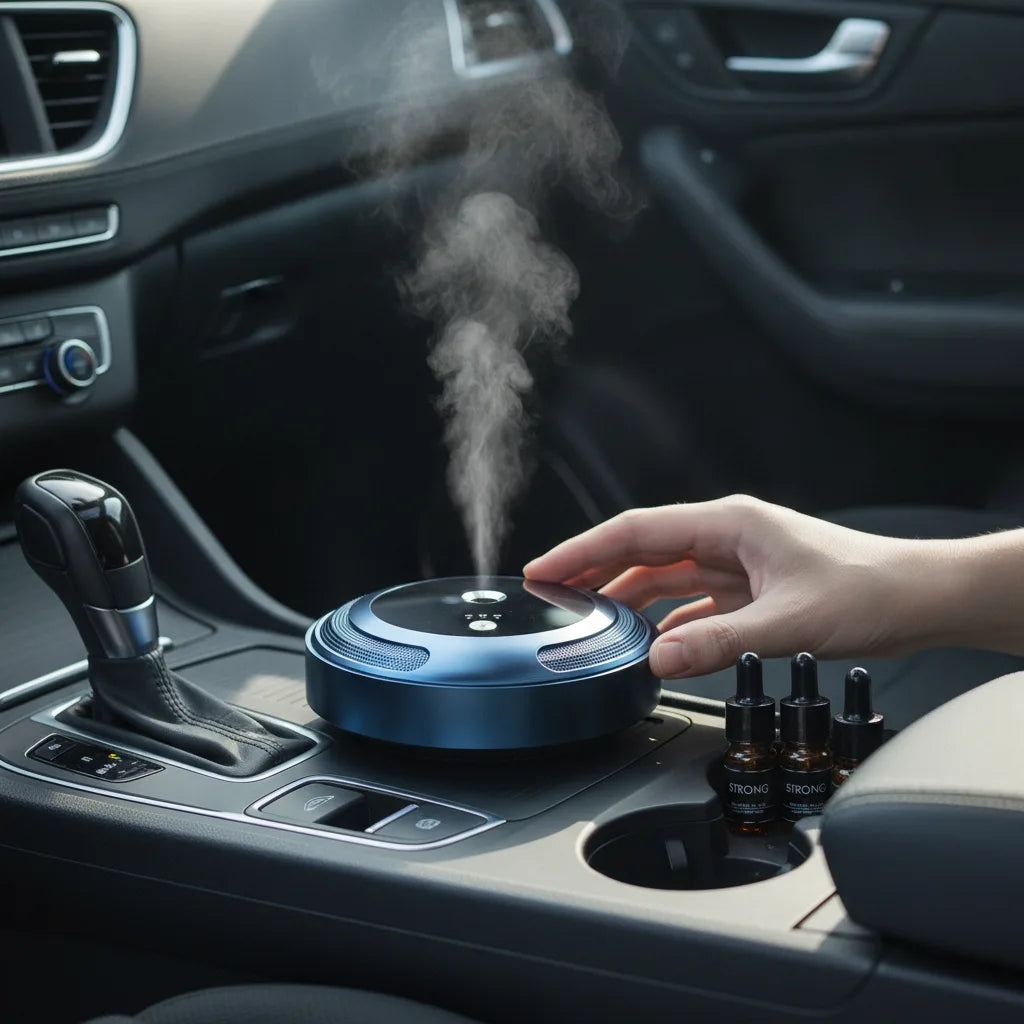 Diffuseur Intelligent Voiture : Aromathérapie & Humidificateur