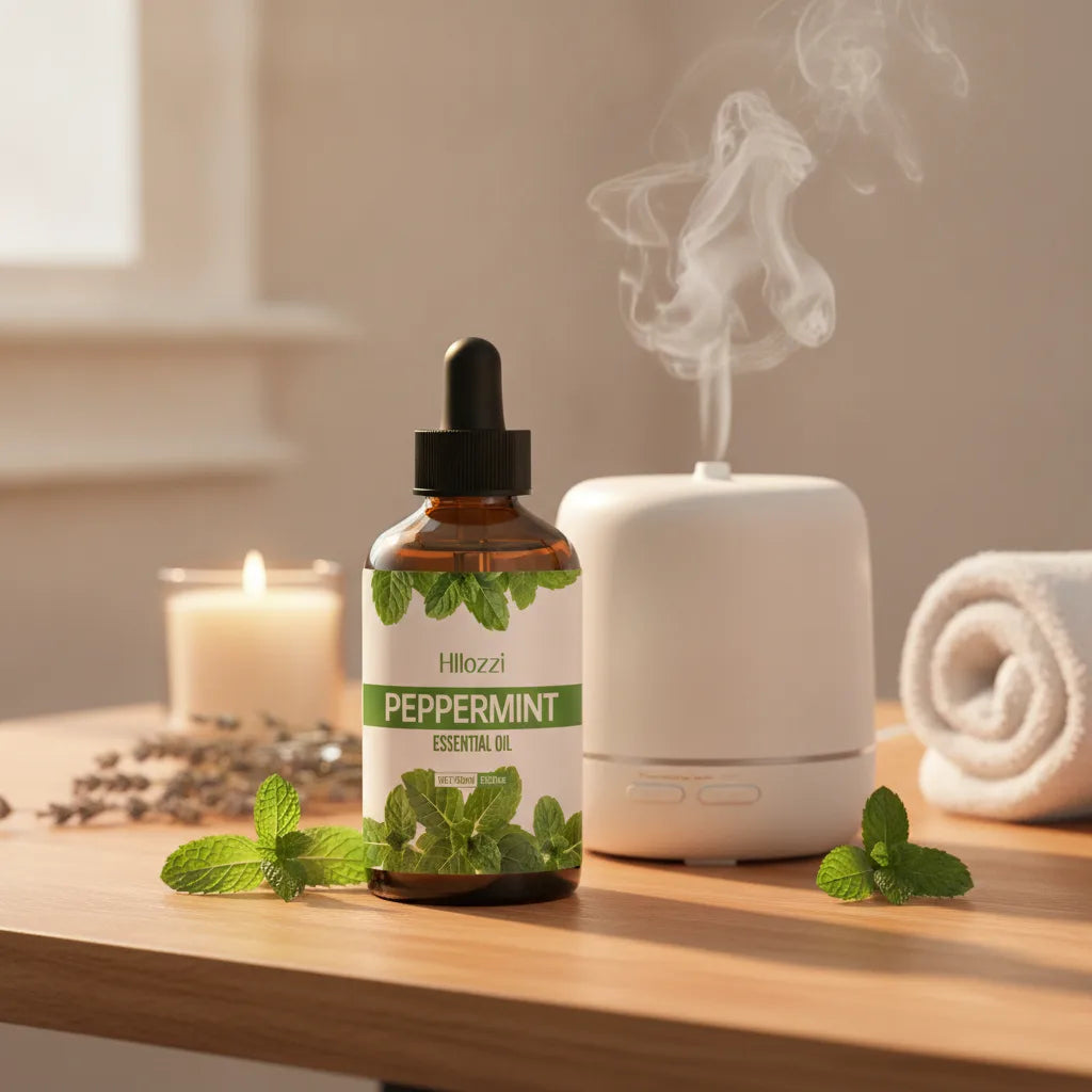 Huile Essentielle Menthe Poivrée Bio : Fraîcheur & Bien-être