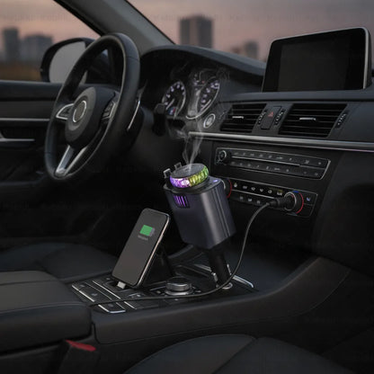 Diffuseur Voiture Aromathérapie & Chargeur Rapide 45W
