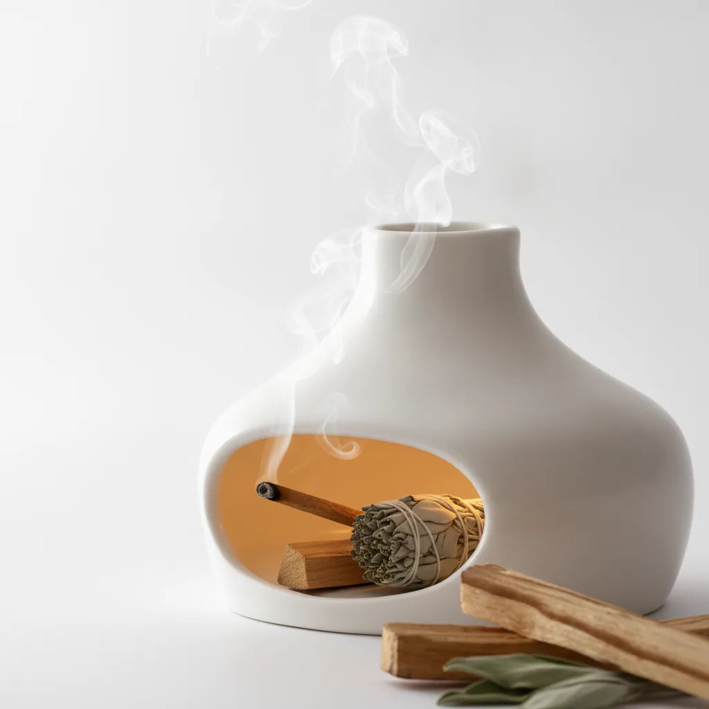 Brûleur Céramique Zen Palo Santo & Sauge