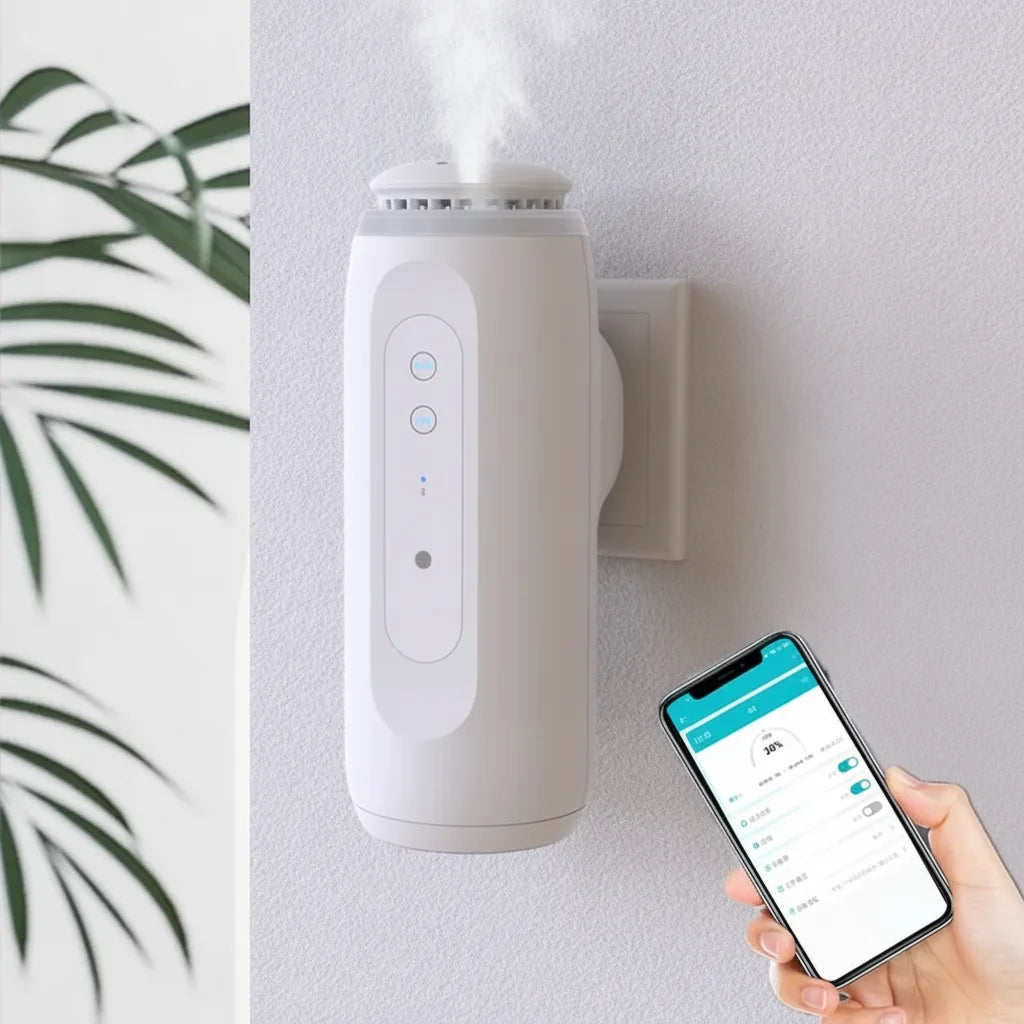 Diffuseur Huiles Essentielles Bluetooth Mural