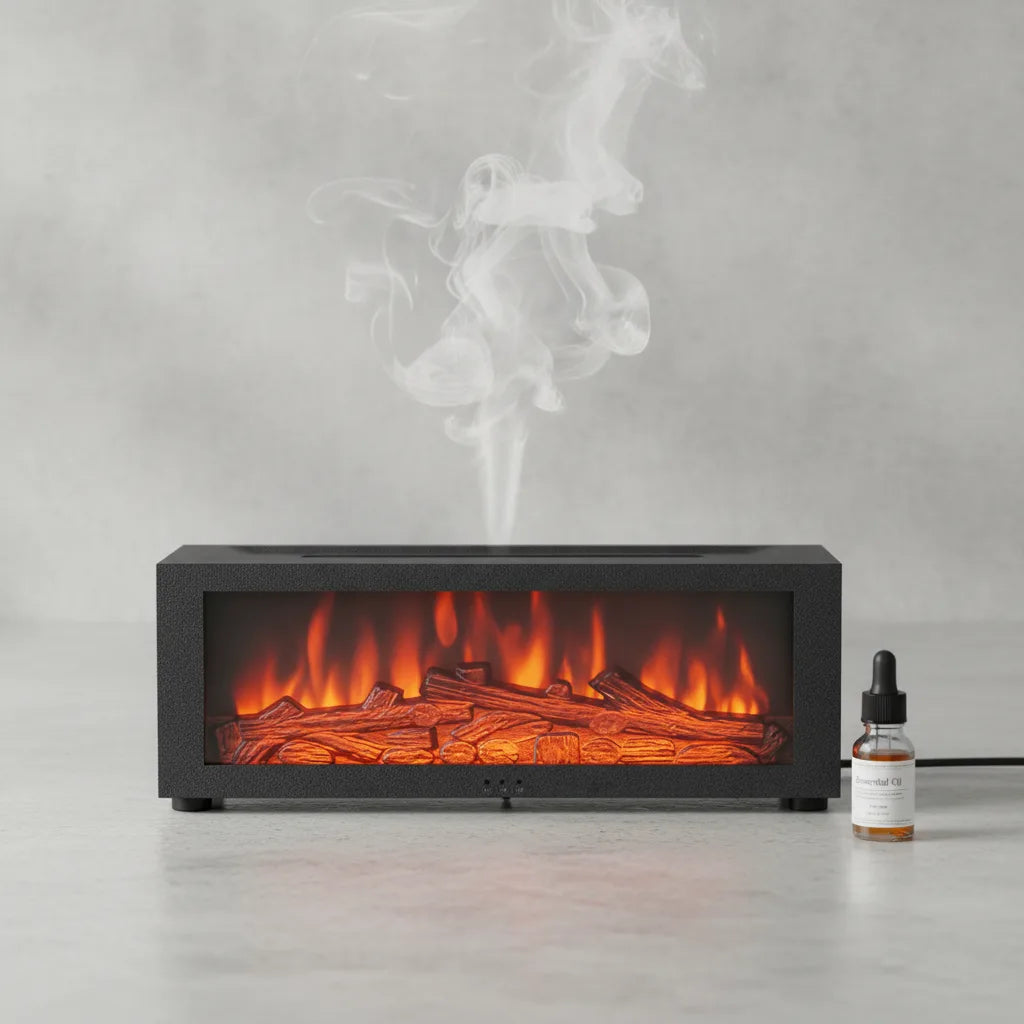 Humidificateur Cheminée LED Ambiance Flamme