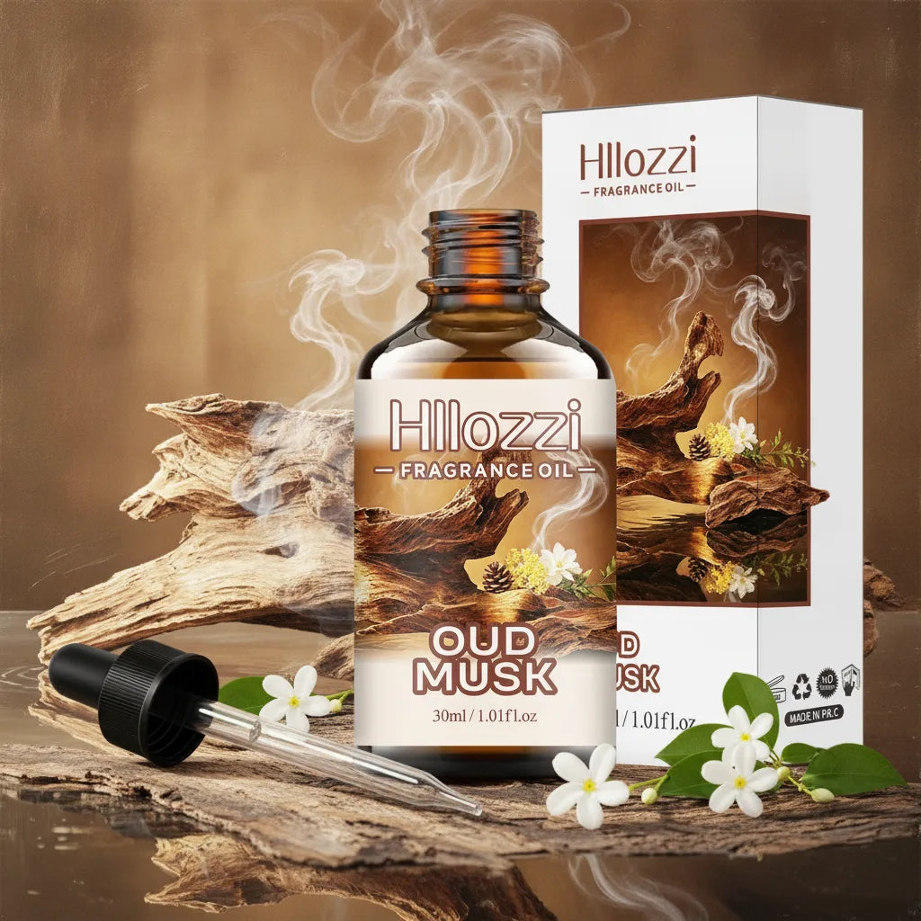 Huiles Essentielles Oud & Musc : Fraîcheur Naturelle