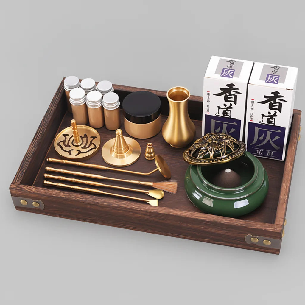 Kit DIY Brûleur d'Encens Laiton Zen