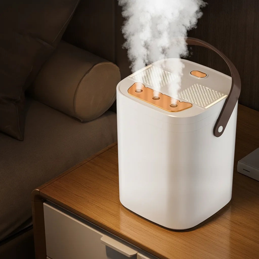 Humidificateur d'air 1.8L Triple Buse Silencieux