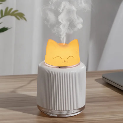 Humidificateur Chat Veilleuse 300ml