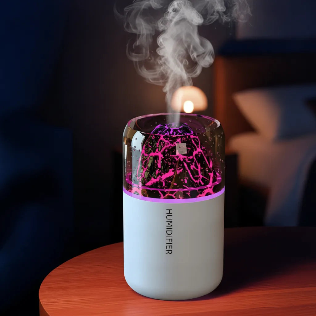 Diffuseur Volcanique Aromathérapie & Humidificateur USB