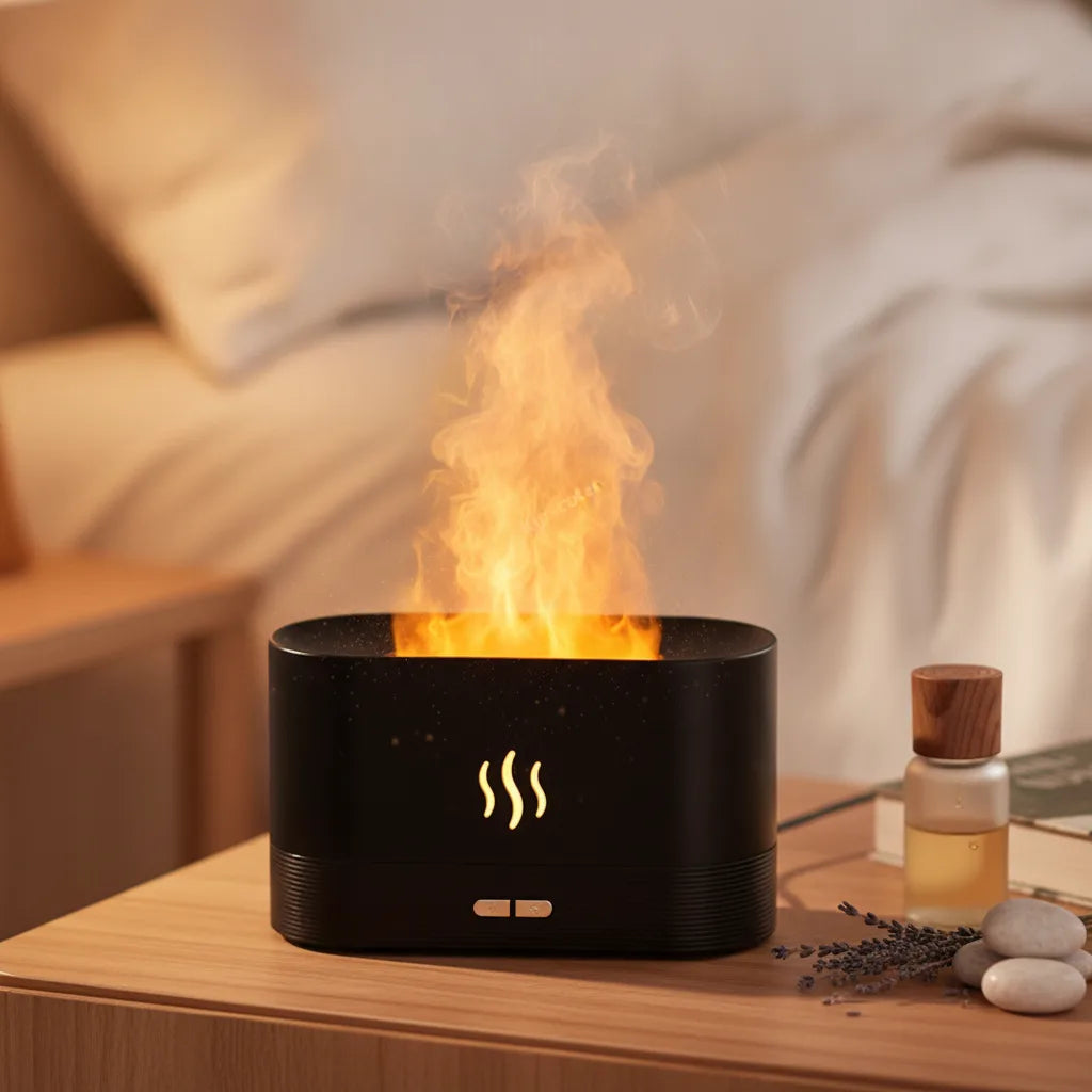 Diffuseur Arôme Flamme USB Ambiance Relaxante