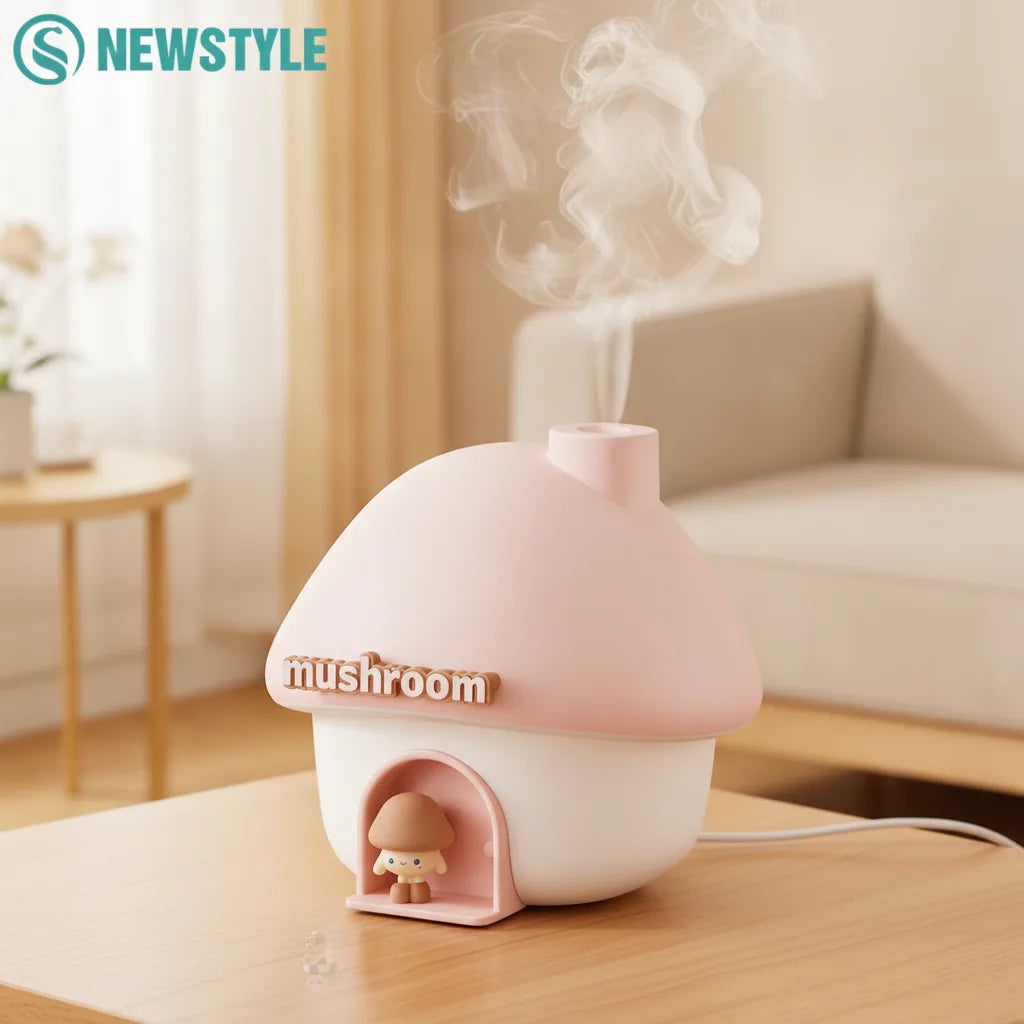 Humidificateur Champignon Mignon Diffuseur Huiles Essentielles